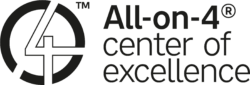 All-on-4 Center of Excellence recognition badge
