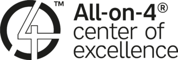 All-on-4 Center of Excellence recognition badge