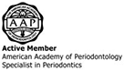 American Academy of Periodontology Specialist member