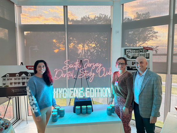 Doctors at South Jersey Dental Study Club Hygiene Edition Meeting