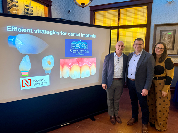 Daniel Kubikian, DMD and Alli Gilberg, DMD Study Club Meeting